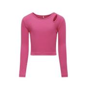 KIDS ONLY GIRL longsleeve KOGNESSA LIFE fuchsia Roze Meisjes Stretchka...