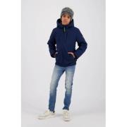 Vingino gewatteerde winterjas Tefers blauw Jongens Polyester Capuchon ...