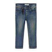 NAME IT MINI x-slim fit jeans NMMTHEO Blauw Jongens Stretchdenim Effen...