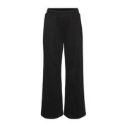 VERO MODA GIRL high waist wide leg broek VMAVIA LUCCA zwart Meisjes Po...