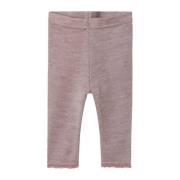 NAME IT BABY baby slim fit legging NBFWANG van merinowol en all over p...