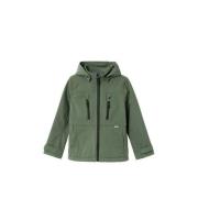 NAME IT KIDS softshell jas NKALF08 zachtgroen Effen - 122