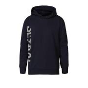 Petrol Industries hoodie blauw Trui Jongens Sweat Capuchon Logo - 116