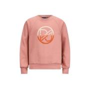 Retour Jeans sweater Bouarfa met printopdruk beige Roze Printopdruk - ...