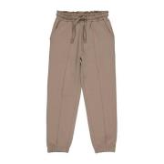 LEVV joggingbroek PRITI met all over print taupe Bruin Meisjes Stretch...