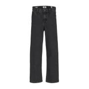 JACK & JONES JUNIOR loose fit jeans JJIALEX JJORIGINAL black denim Zwa...