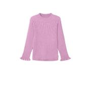 NAME IT MINI longsleeve NMFVIANNA roze Meisjes Viscose Ronde hals Effe...