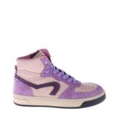 Hip sneakers lila Paars Meisjes Leer Meerkleurig - 36