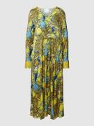 Midi-jurk met strikceintuur, model 'SHIRA DRAWSTRING SALAD'