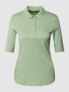 Poloshirt met korte knoopsluiting