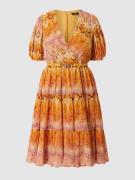 Mini-jurk met plissévouwen, model 'Sonora'