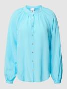 Zijden blouse in effen design, model 'Birteton'