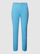 Slim fit stoffen broek met verkort model, model 'SABRINA'