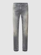 Skinny fit jeans met ritssluiting, model 'Paxtyn'