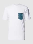 Loose fit T-shirt met borstzak, model 'TEAM POCKET'