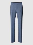 Pantalon met fijn structuurmotief, model 'Lenon'