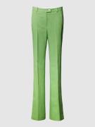 Pantalon met knoop- en ritssluiting, model 'Terela'