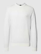 Gebreide pullover met labeldetail, model 'Astefe'
