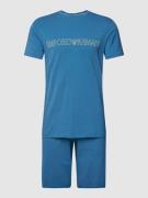 Pyjama met labelprint, model 'MEGALOGO'