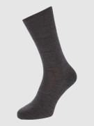 Sokken van scheerwolmix, model 'Airport Sock'