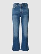 Flared cut jeans in 5-pocketmodel, model 'Ahus'