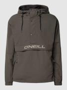 Anorak met labelprint