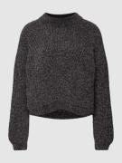 Gebreide pullover met opstaande kraag, model 'Pektuno'