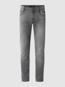 Slim fit jeans met stretch, model 'Anbass'