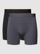 Boxershort met structuurmotief