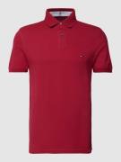 Poloshirt met labelstitching