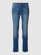 Skinny fit jeans met steekzakken, model 'LIAM'