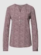 Blouse met all-over motief