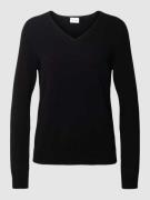 Gebreide pullover met V-hals, model 'Viril'