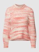 Gebreide pullover in two-tone-stijl, model 'CARMA'