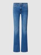 Flared jeans met labelpatch, model 'REESE'