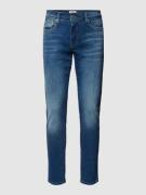 Slim fit jeans met labelpatch, model 'SLOOM'