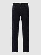 Slim fit jeans met labeldetails, model 'SCANTON'