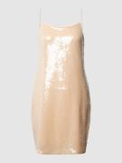 Mini-jurk met pailletten, model 'SEQUINS'