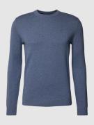 Gebreide pullover met ronde hals