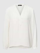 Blouse met V-hals