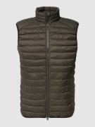 Gilet met opstaande kraag, model 'CiFold'