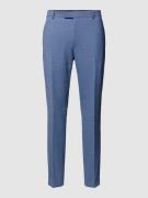 Slim fit pantalon met persplooien, model 'Blayr'