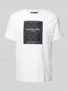 T-shirt met labelprint, model 'EMPIRE FLAGSHIP'