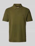 Regular fit poloshirt met logostitching