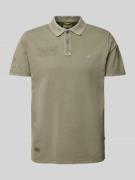 Poloshirt met labelstitching