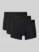 Boxershort met elastische band met label in een set van 3 stuks