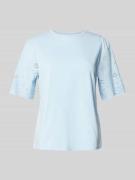 T-shirt met broderie anglaise, model 'YASLEX'