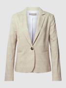 Blazer met pied-de-poule-motief