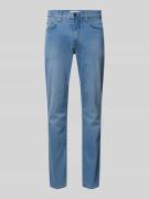 Straight fit jeans met stretch, model 'CADIZ'