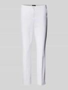 Slim fit broek met knoopsluiting, model 'SUMMER'